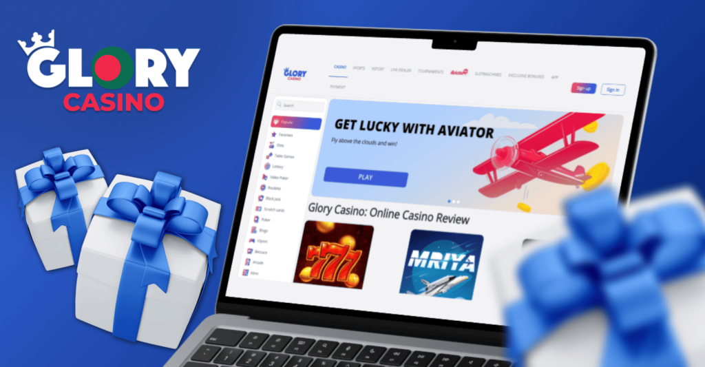 Glory Casino bonuses and Promotions